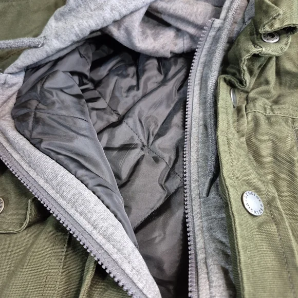 Dickies Olive Green Hooded Field Jacket - Picture 3 of 13